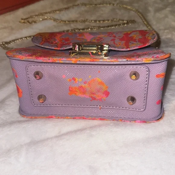 1 of 1 Hand Painted Anca Barbu Brand New Shoulder Bag PERFECT FOR SUMMER - Picture 5 of 16